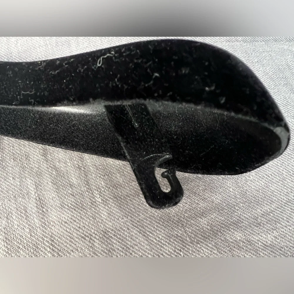 CHANEL Black Velvet Hanger - 16”